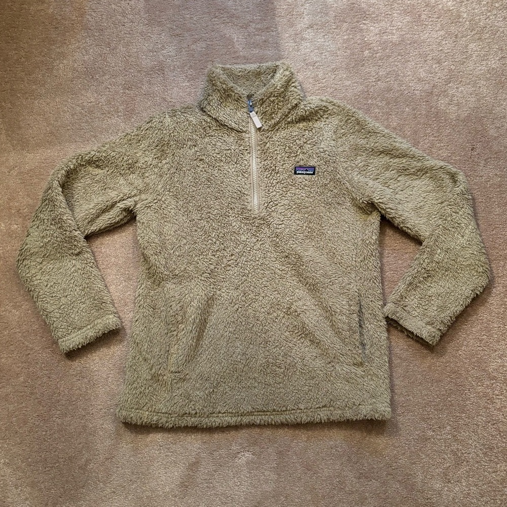 Girls XL 14 Patagonia Los Gatos 1/4 Zip Fleece